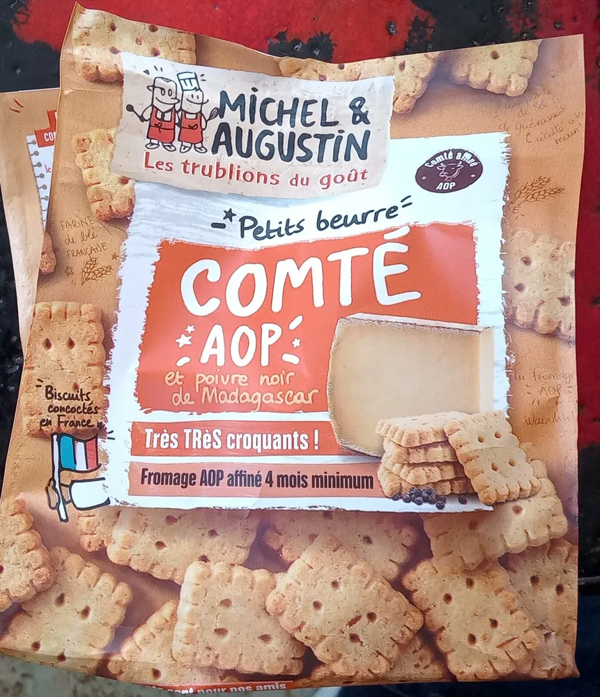 Petits beurre Comté et poivre noir de Madagascar