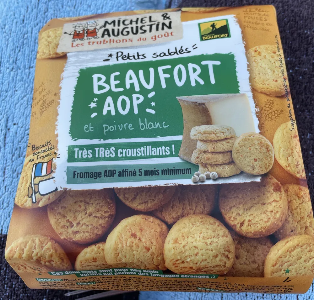 Petits sablés Beaufort