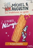 Palmiers allongés au sucre caramélisé