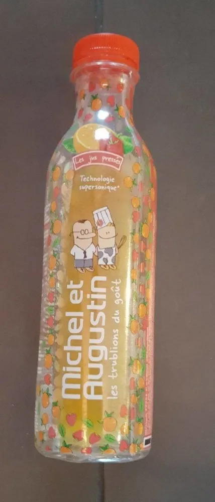 Jus orange,fraise,menthe