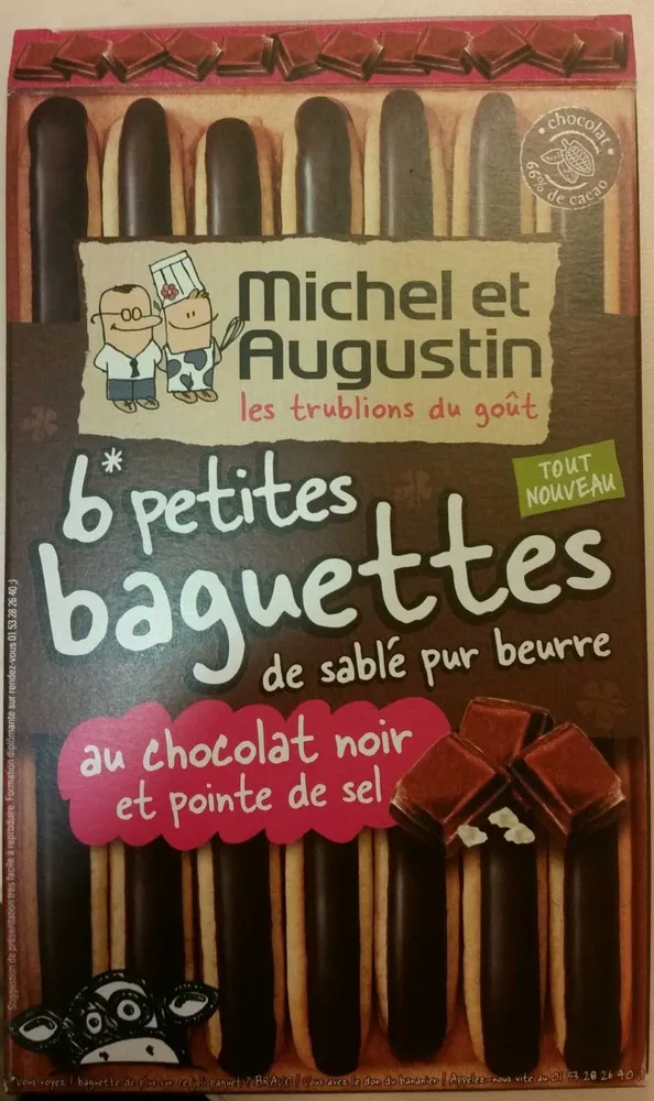 Baguettes de sablé pur beurre