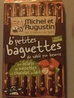 10 petites baguettes de sablé pur beurre