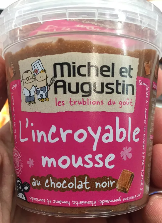 L'incroyable mousse au chocolat noir