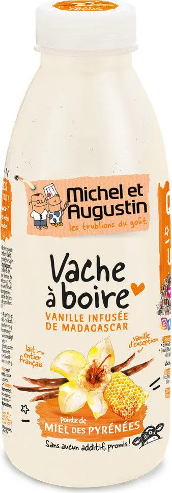 Vache à boire vanille miel 500mL