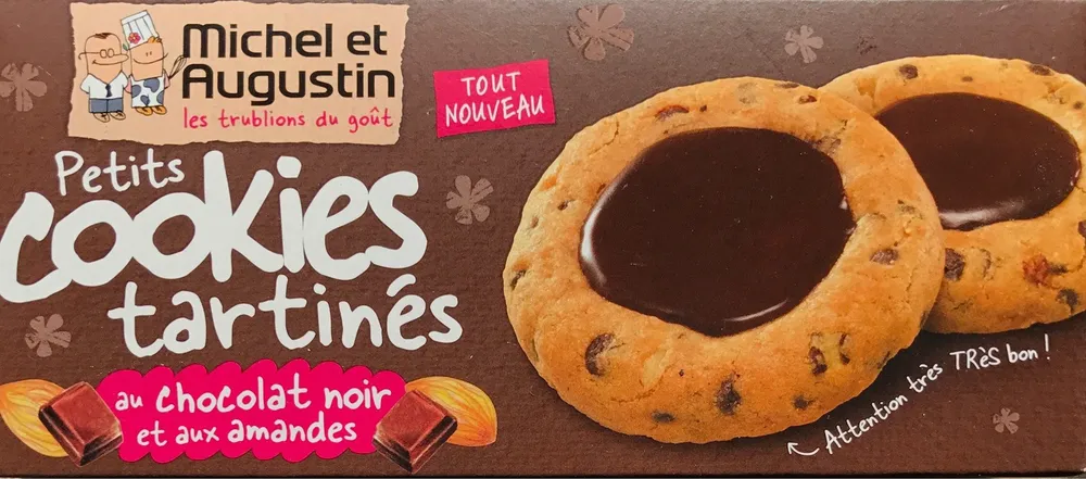 Petits cookies tartinés