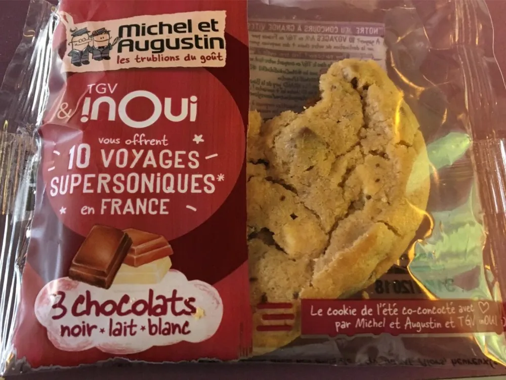 Cookie 3 chocolats