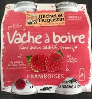 Vache à boire framboises