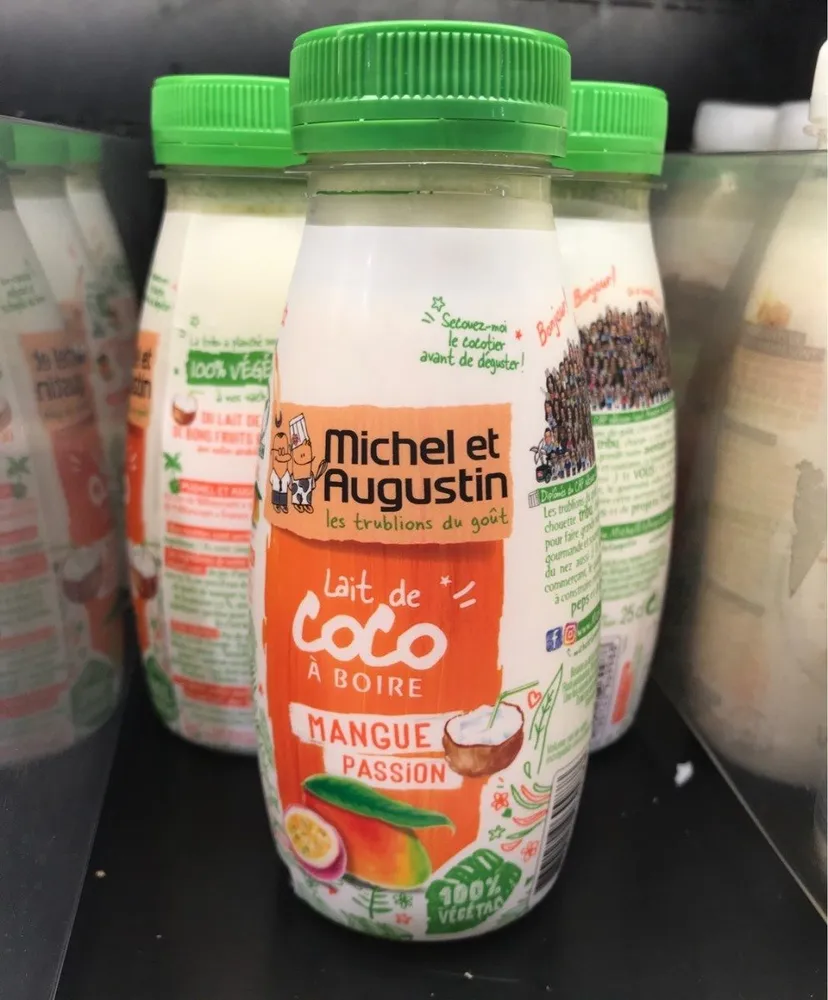 Lait de coco à boire Mangue Passion