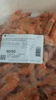 Crevettes roses d'élevage