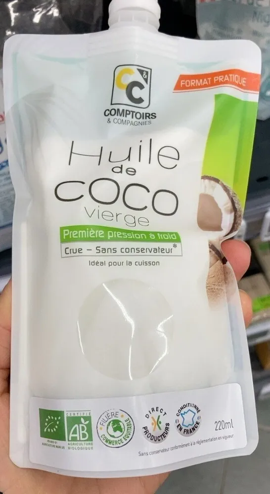 Huile de coco