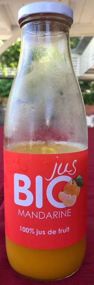 Jus bio mandarine