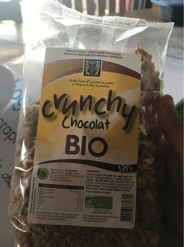Crunchy chocolat bio
