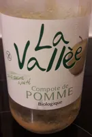 Compote de pomme biologique