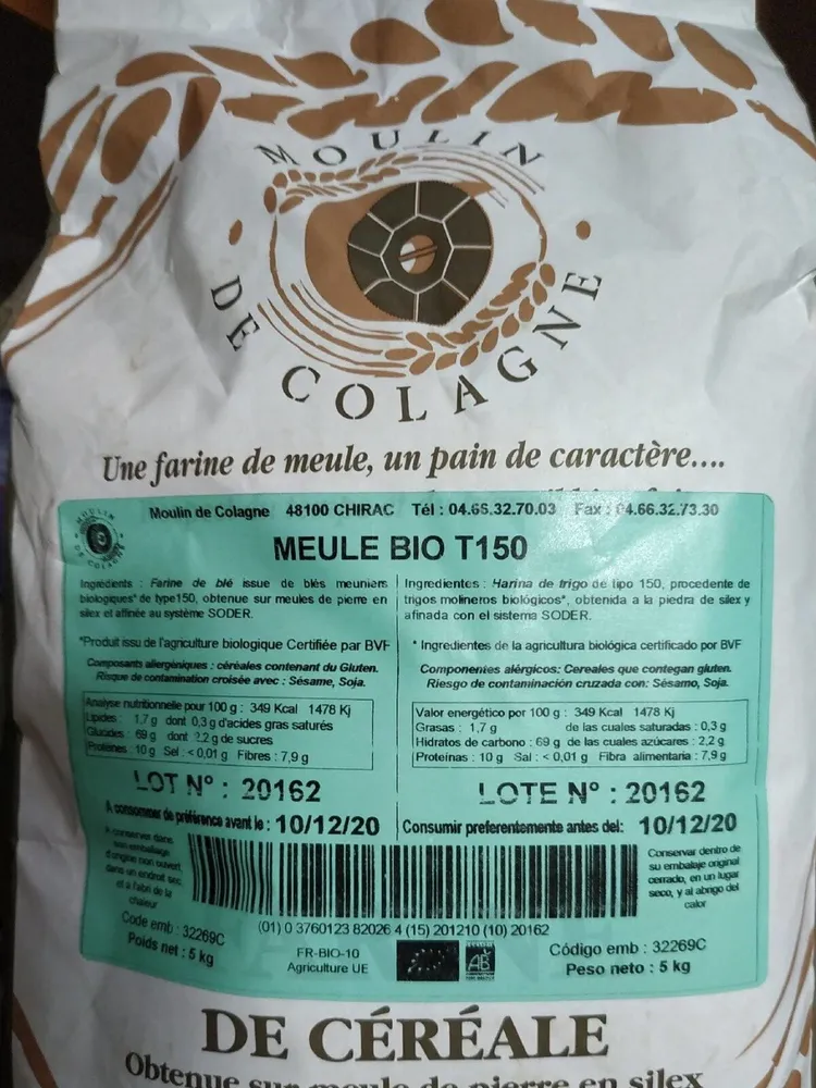 Meule bio T150