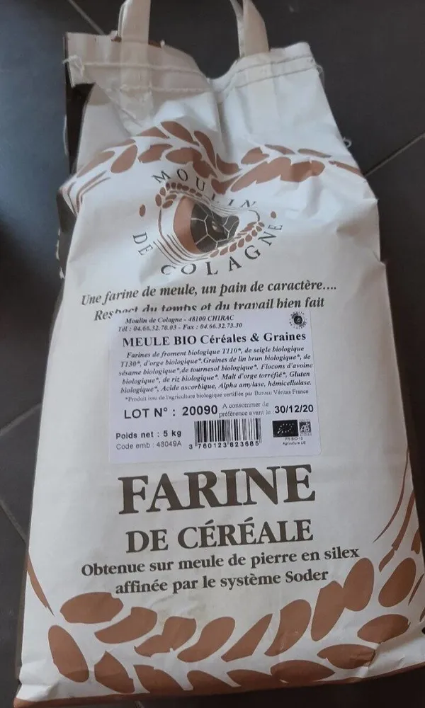 Meule bio cereales& graines