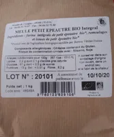 Farine Meule petit épeautre bio intégrale