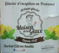 Sorbet citron basilic