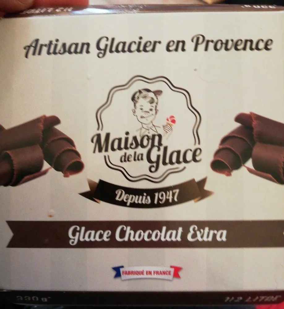 Glacé chocolat extra