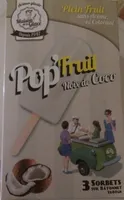 Popp'fruit noix de coco