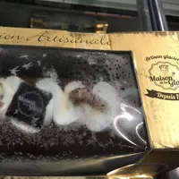 Glace marrons beisures de marrons