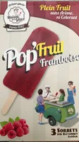 Pop'fruit framboise