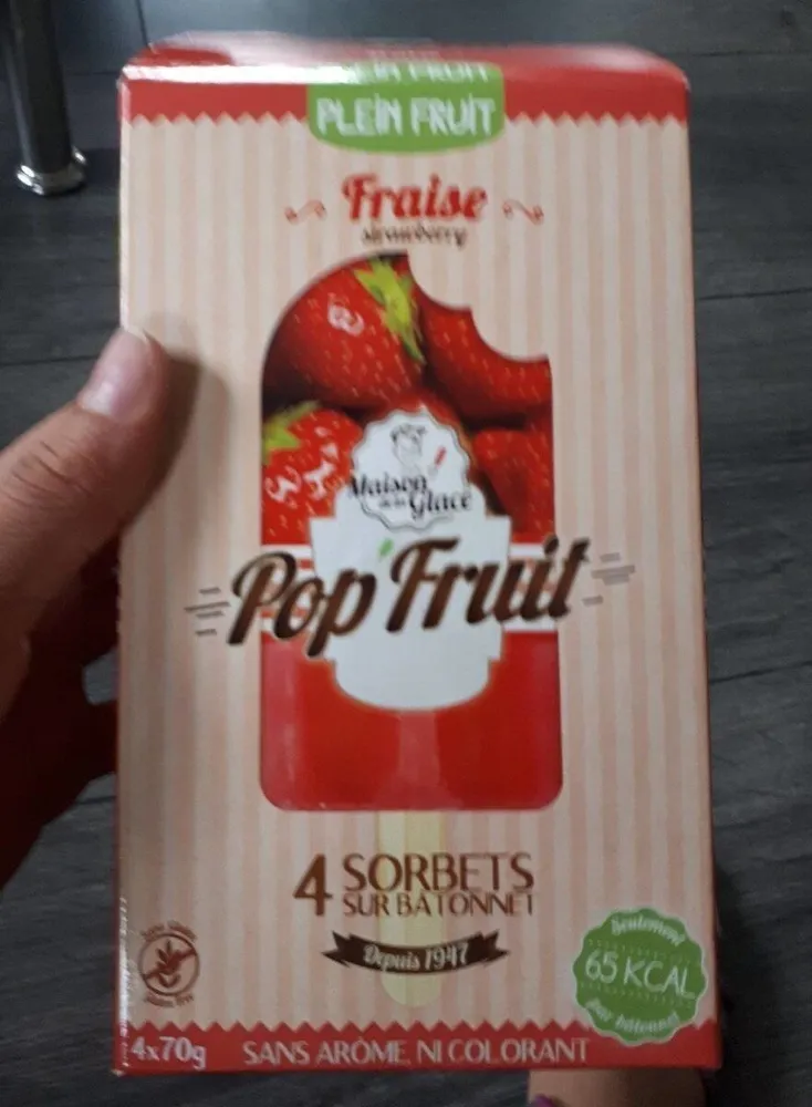 Pop Fruit fraise