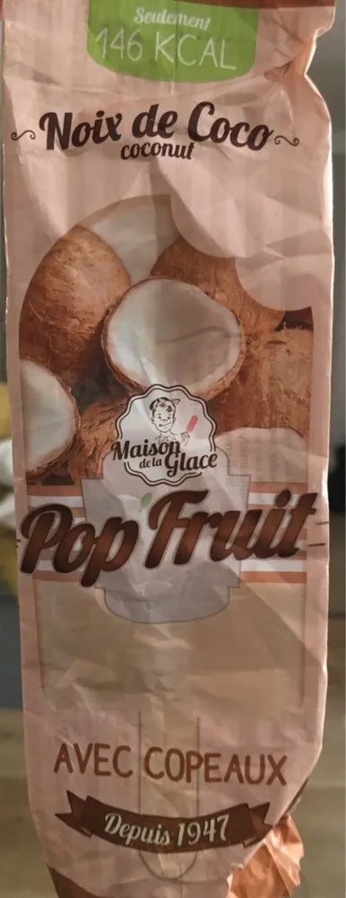 Pop fruit noix de coco