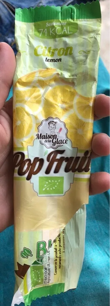 Pop polo citron bio