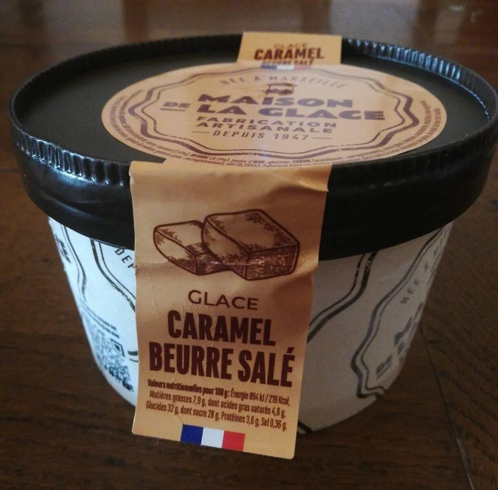 Glace caramel beurre salé