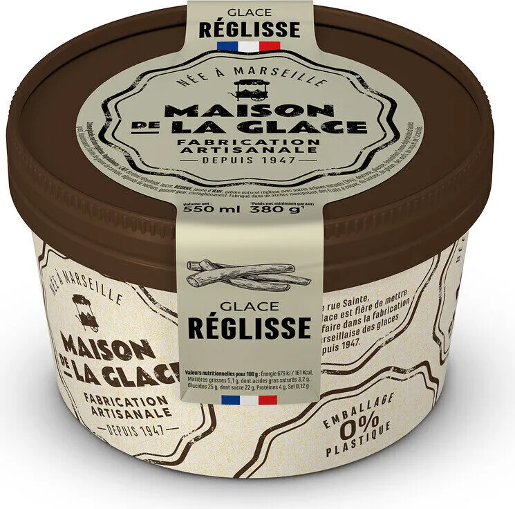 Glace reglisse