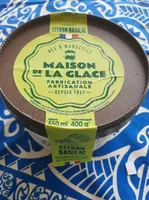 Sorbet citron basilic