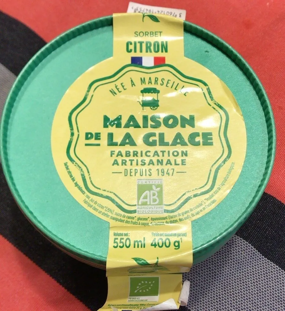 Sorbet citron