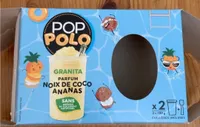 Granita parfum noix de coco ananas