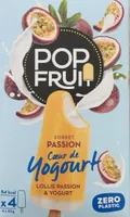 Sorbet passion coeur de yaourt