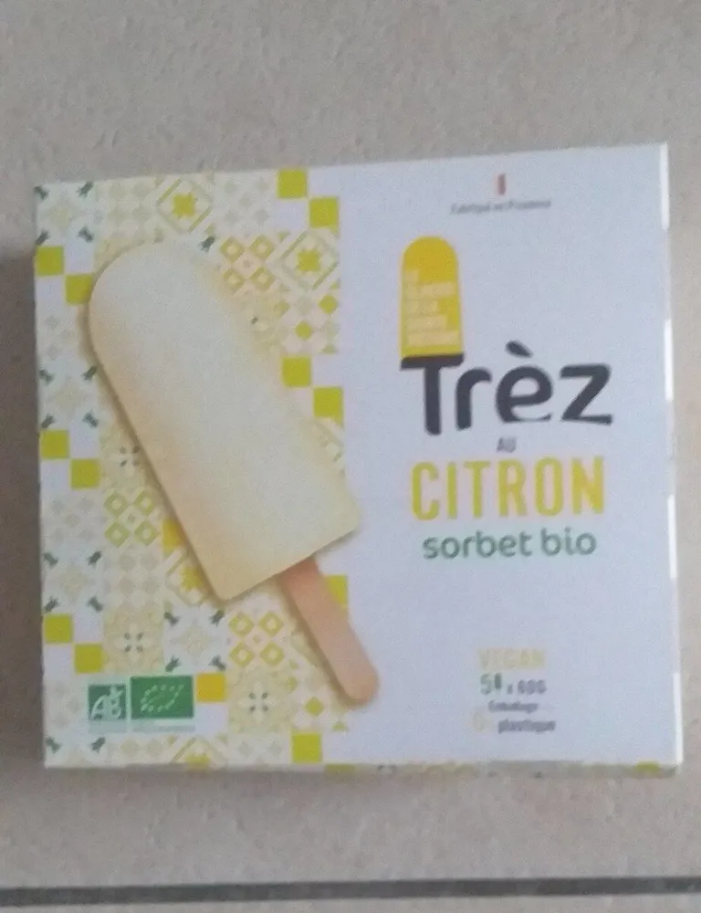 Sorbet citron bio