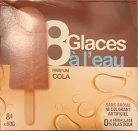 Glace à l’eau parfum cola