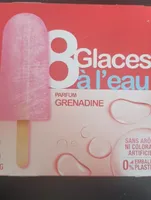 Glace à l'eau grenadine