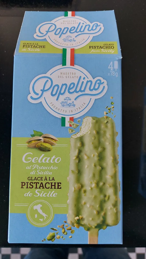Glace pistache