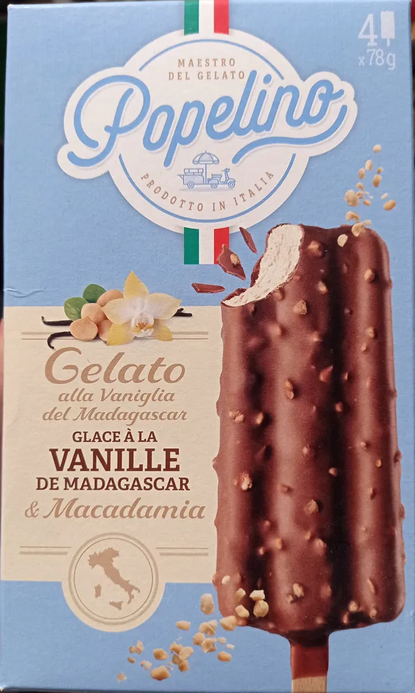 Gelato vaniglia & macadamia