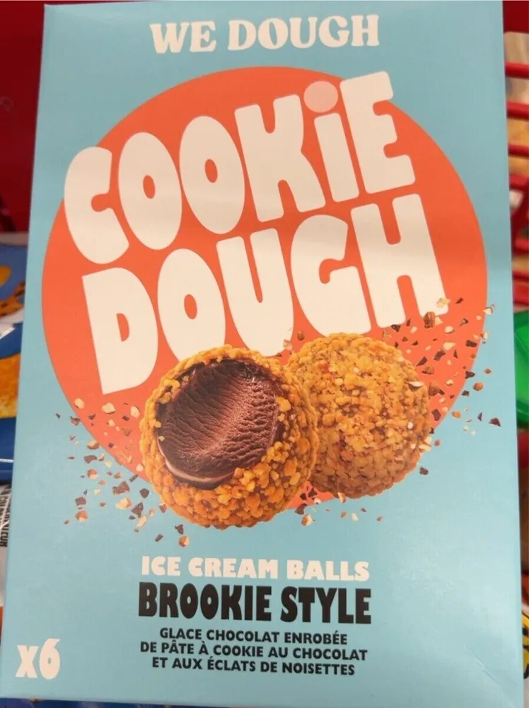 Cookie dough brookie style