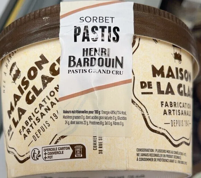 Sorbet Pastis