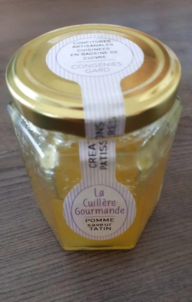 Confiture pommes saveur tatin