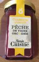 Confiture Pêche de vigne Orchidée