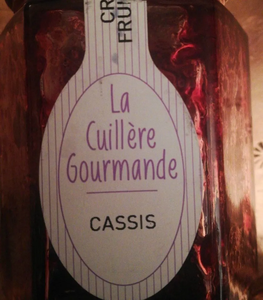 Confiture de cassis