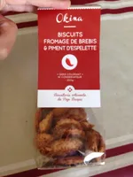 Biscuits fromage brebis piment espelette