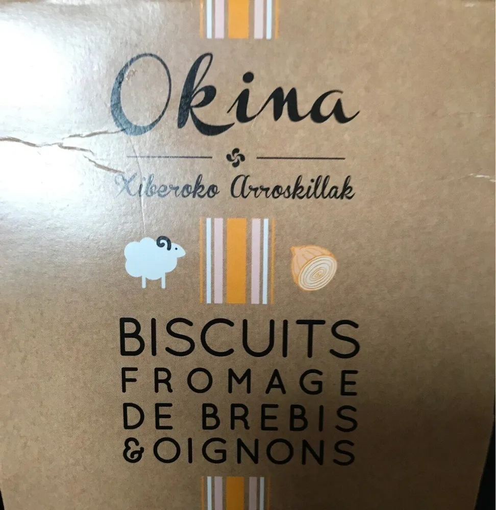 Biscuits Fromage de brebis et oignons