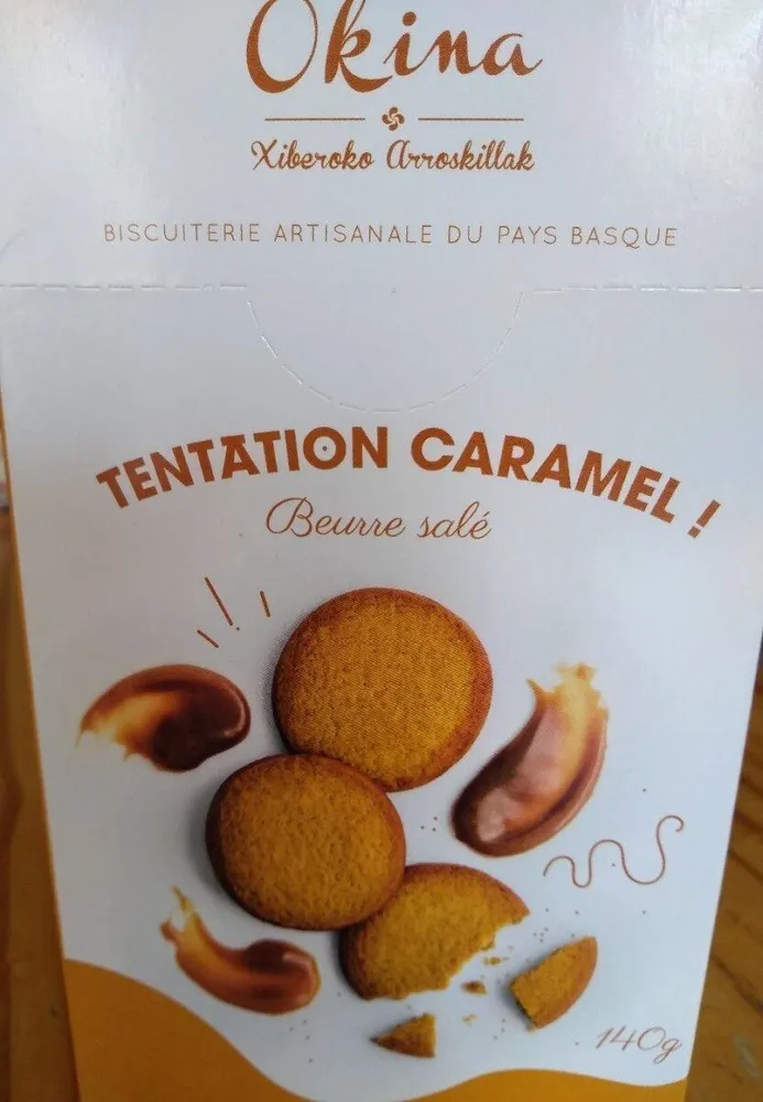 Biscuits au beurre salé