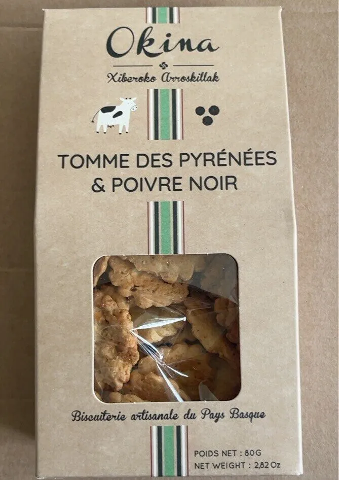 Tomme des Pyrénées & Poivre Noir