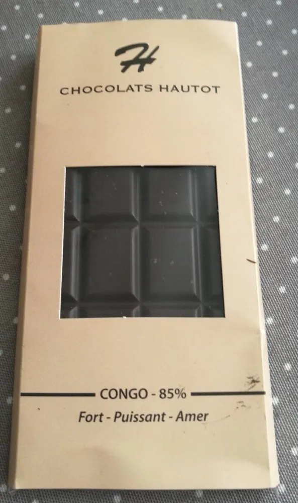 Chocolat Noir - Congo 85%