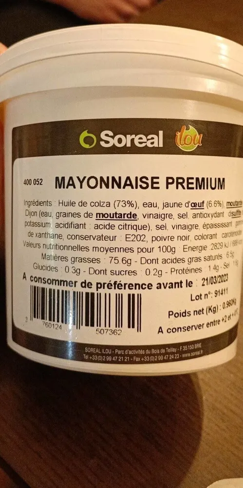 Mayonnaise premium